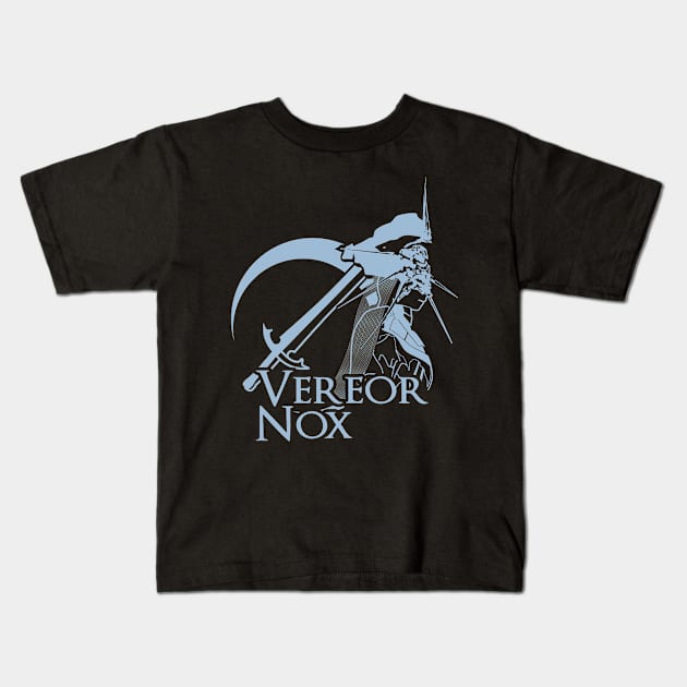 Vereor Nox - Minimal Kids T-Shirt by Xitpark